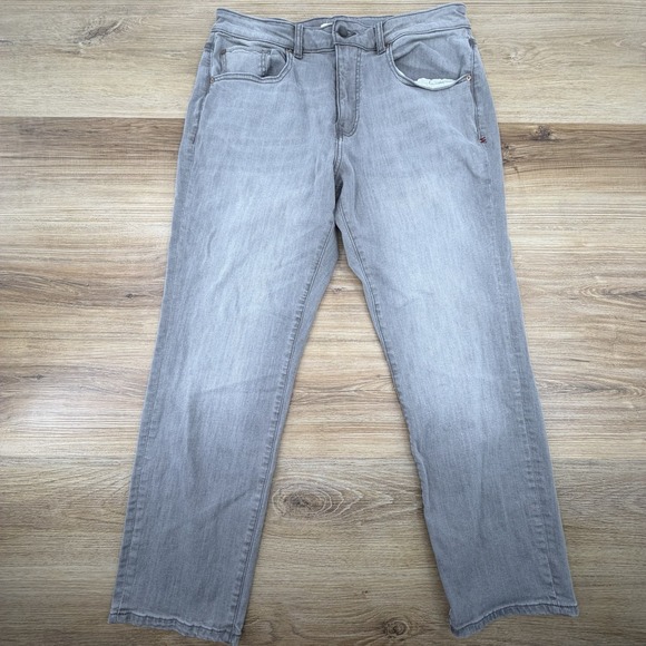 Warp + Weft Other - Warp + Weft Jeans Mens 34x30 Gray ORD Chicago Straight Leg‎ Stretch Denim Pants